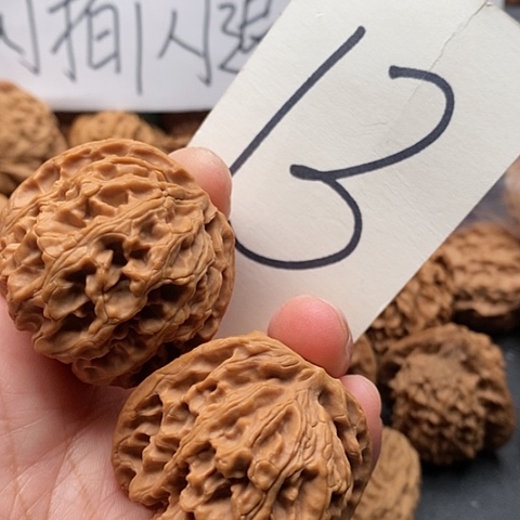 桃核吊坠42山地苹果