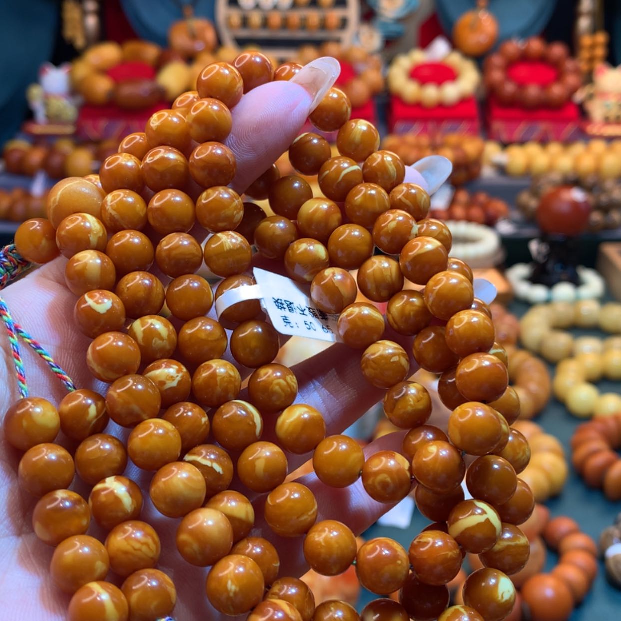 【闪购商品】蜜蜡手链未镶嵌蜜蜡手链