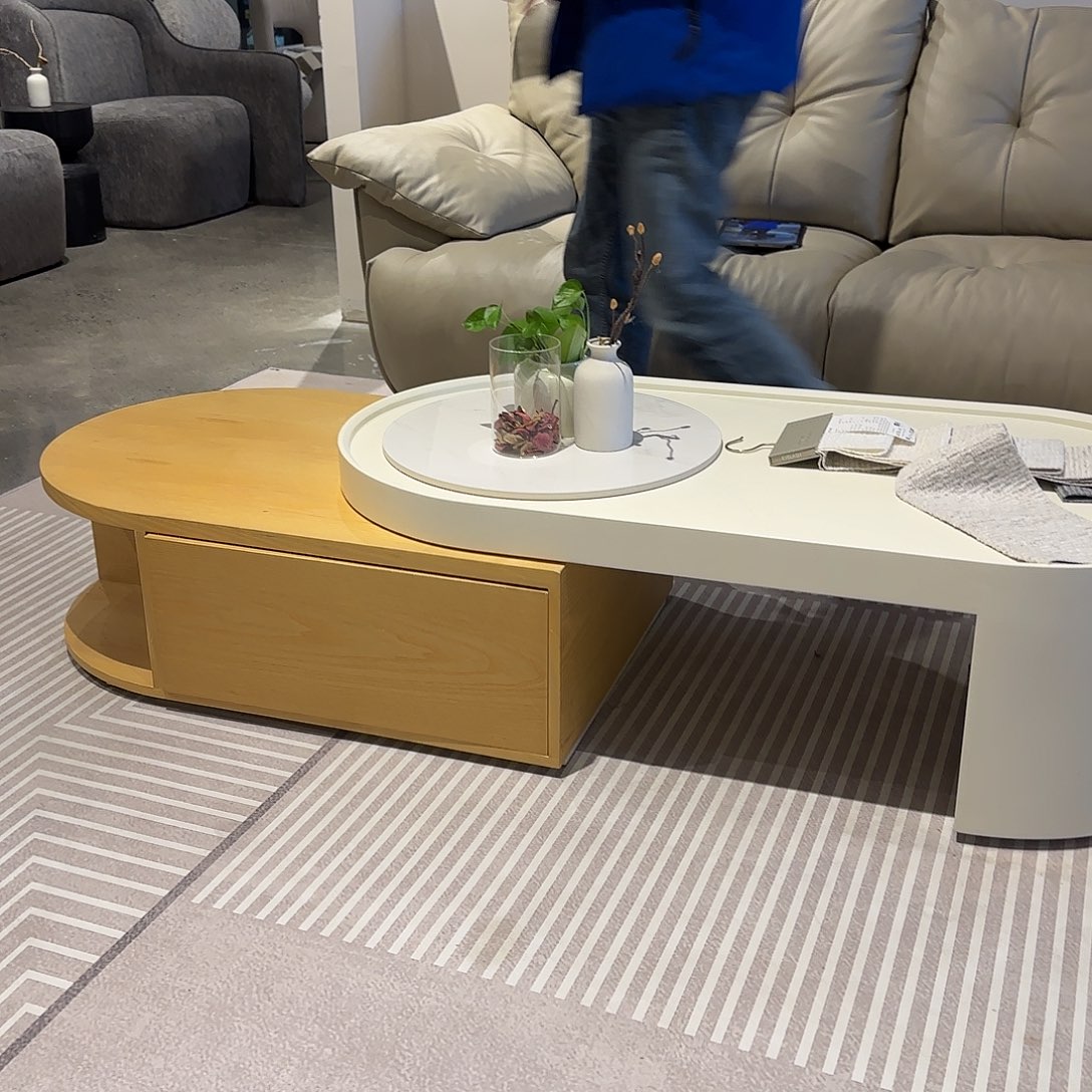 铁长方茶几可伸缩茶几