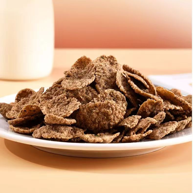 荞麦锅巴蔗糖非油炸粗粮无添加休闲追剧苦荞薯片解馋零食大包脆片