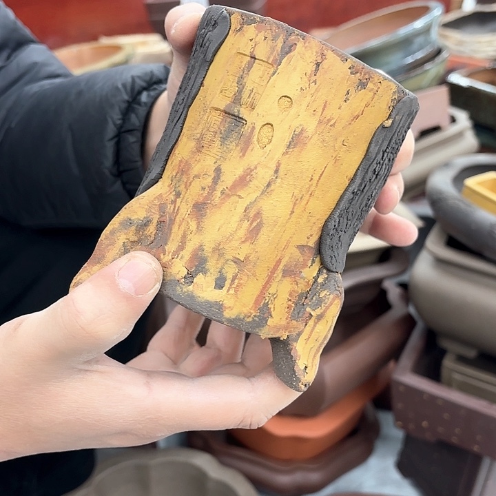 紫砂花盆紫砂的味道真的是很