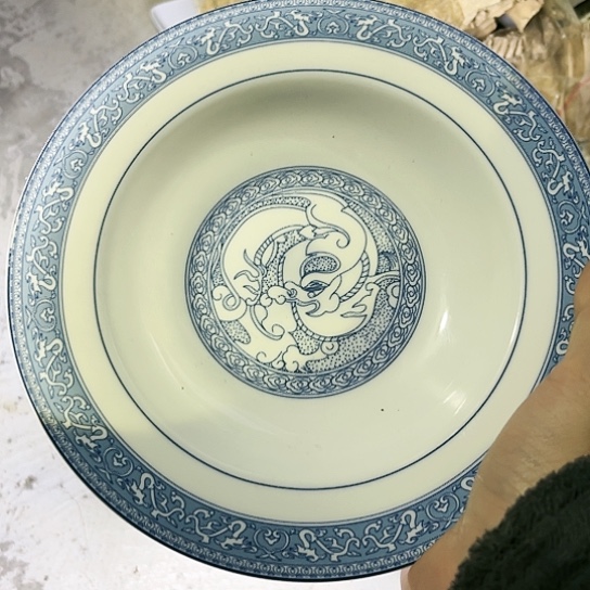 盘8寸深盘一个陶瓷陶瓷