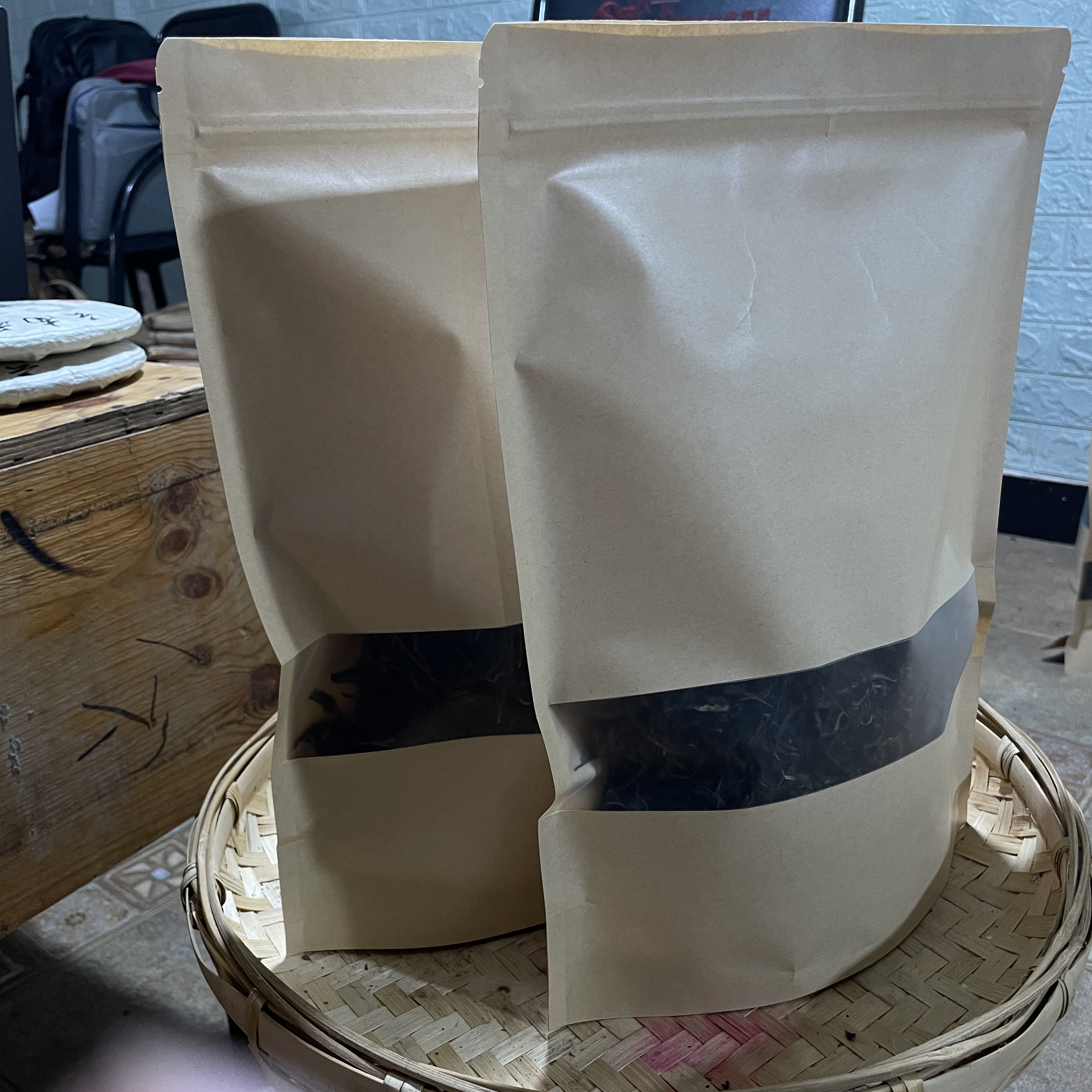 2021年易武凤凰窝 普洱茶生茶头春 散茶 一斤装