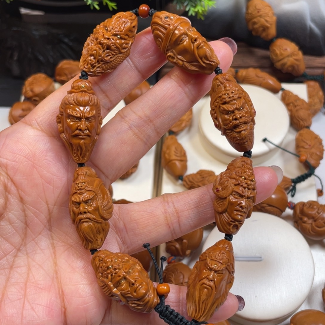 橄榄核手串/手链蜀国七雄橄榄核手串