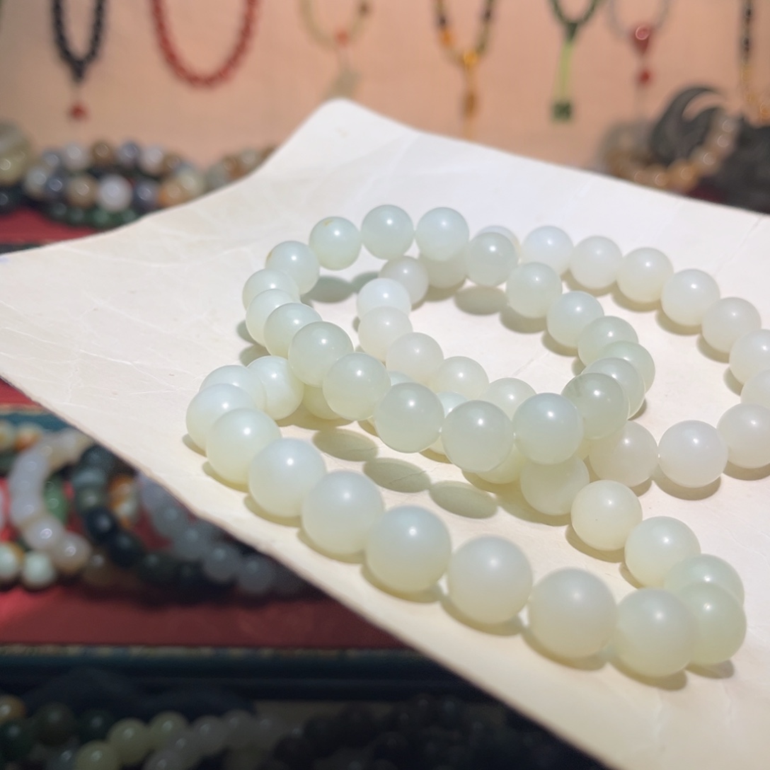 手链未镶嵌和田玉拍一发一