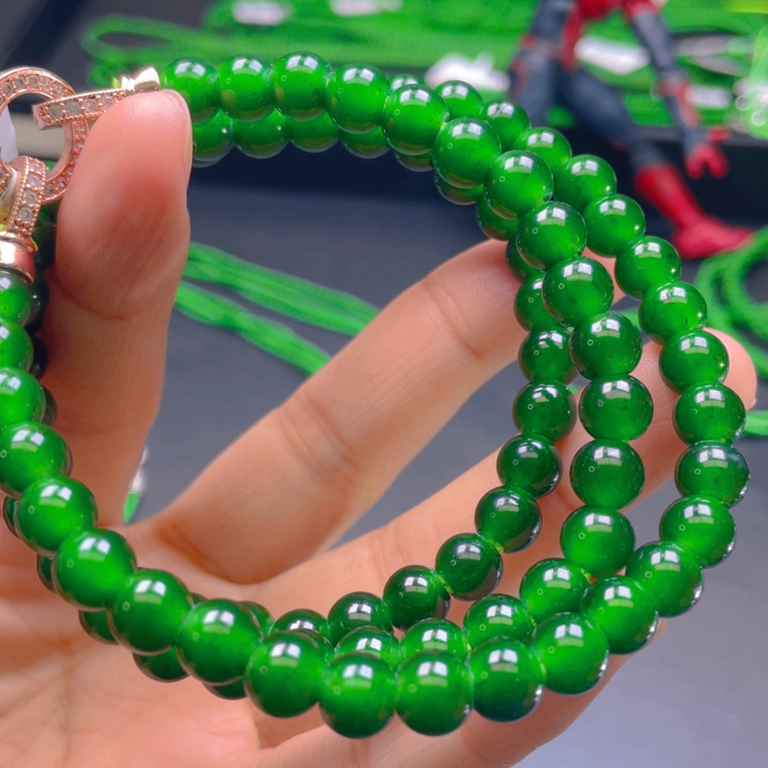 翡翠项链未镶嵌，1