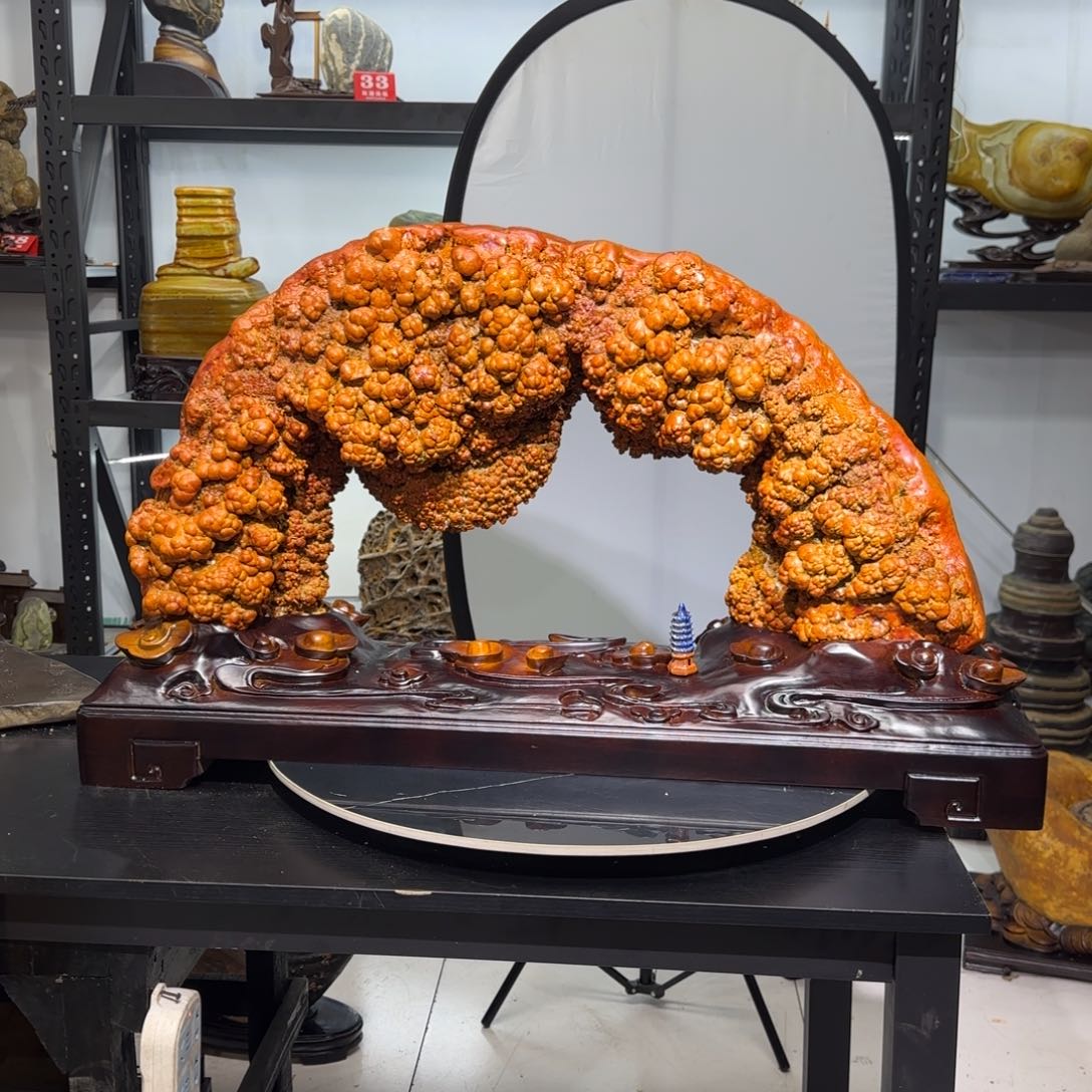 紫砂茶杯高*王精品摆件家居摆件