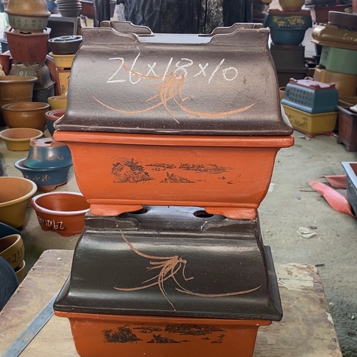 紫砂花盆紫砂紫砂