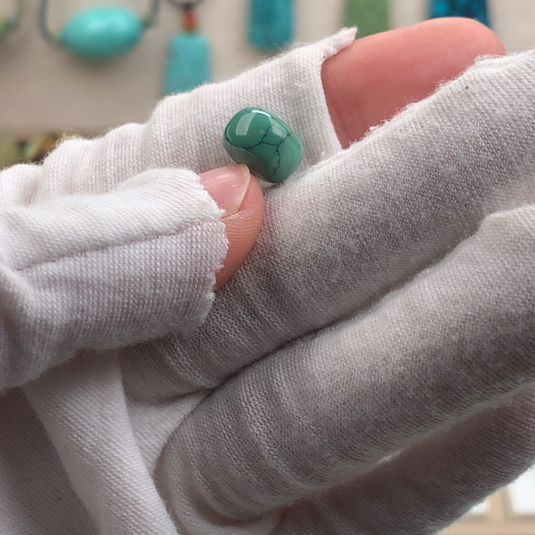 绿松石配饰未镶嵌