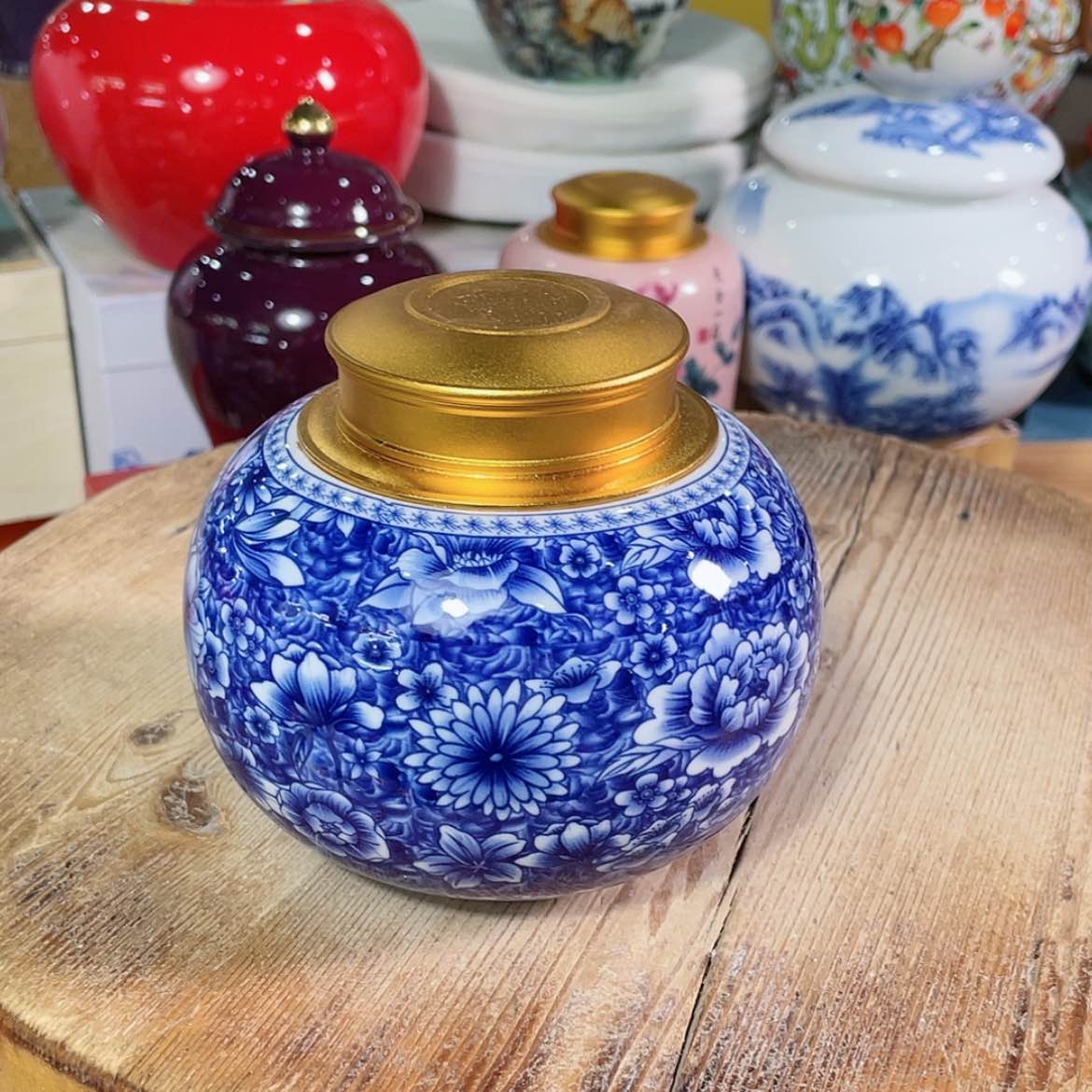 【闪购商品】罐陶瓷茶叶罐密封罐