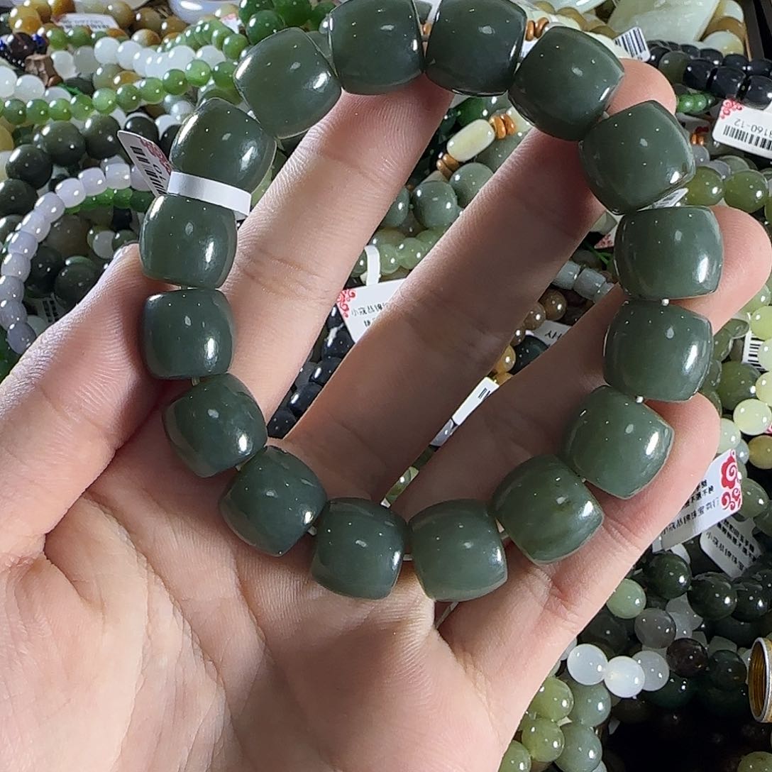 和田玉手链未镶嵌398