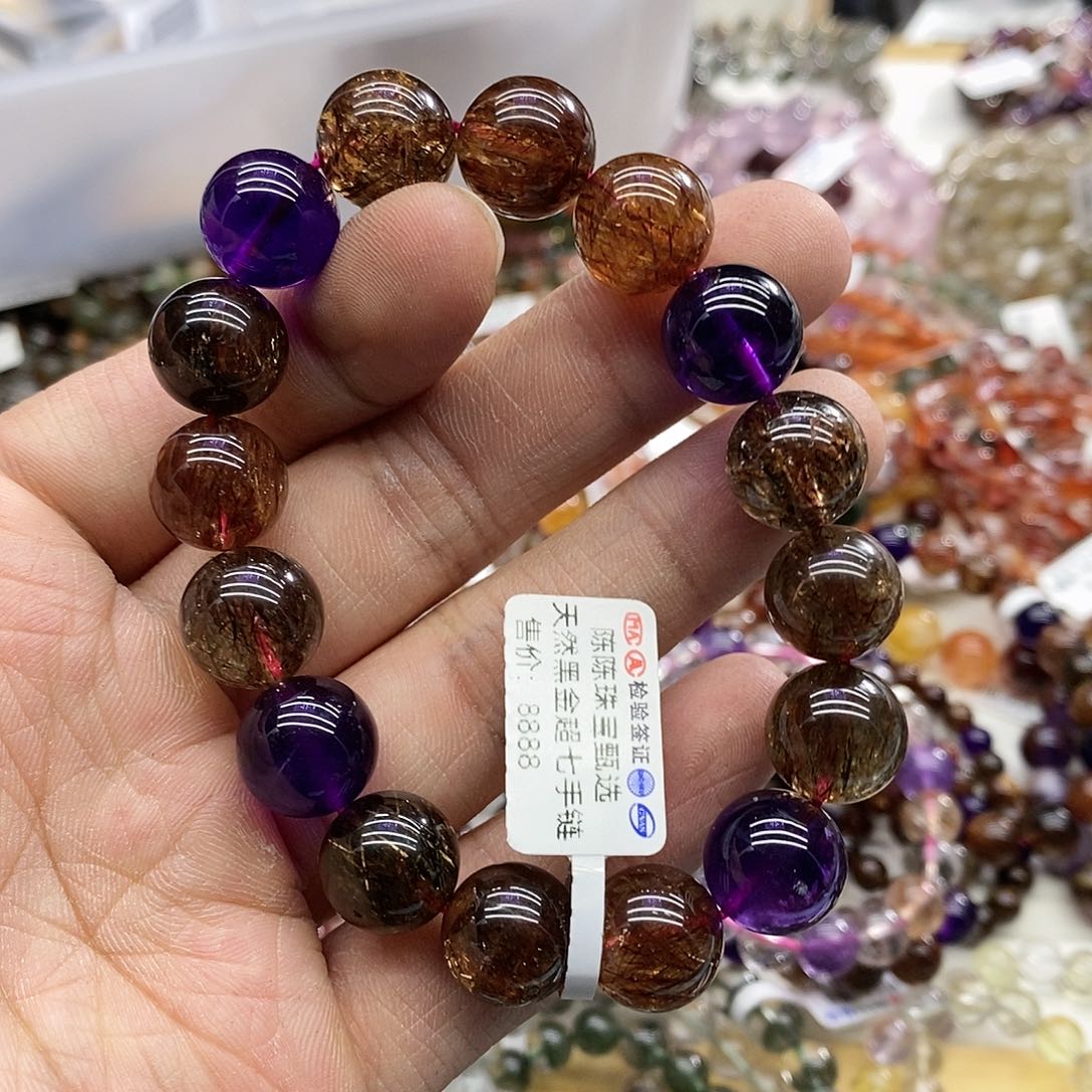 水晶手链未镶嵌天然