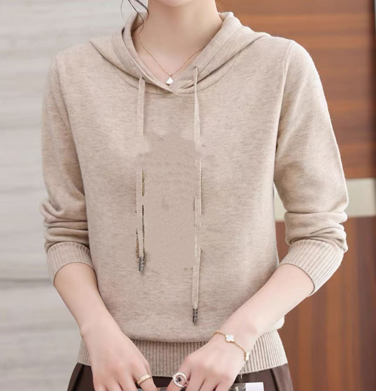 【上衣】新款时尚长袖百搭上衣休闲女装2733[BLK]Q