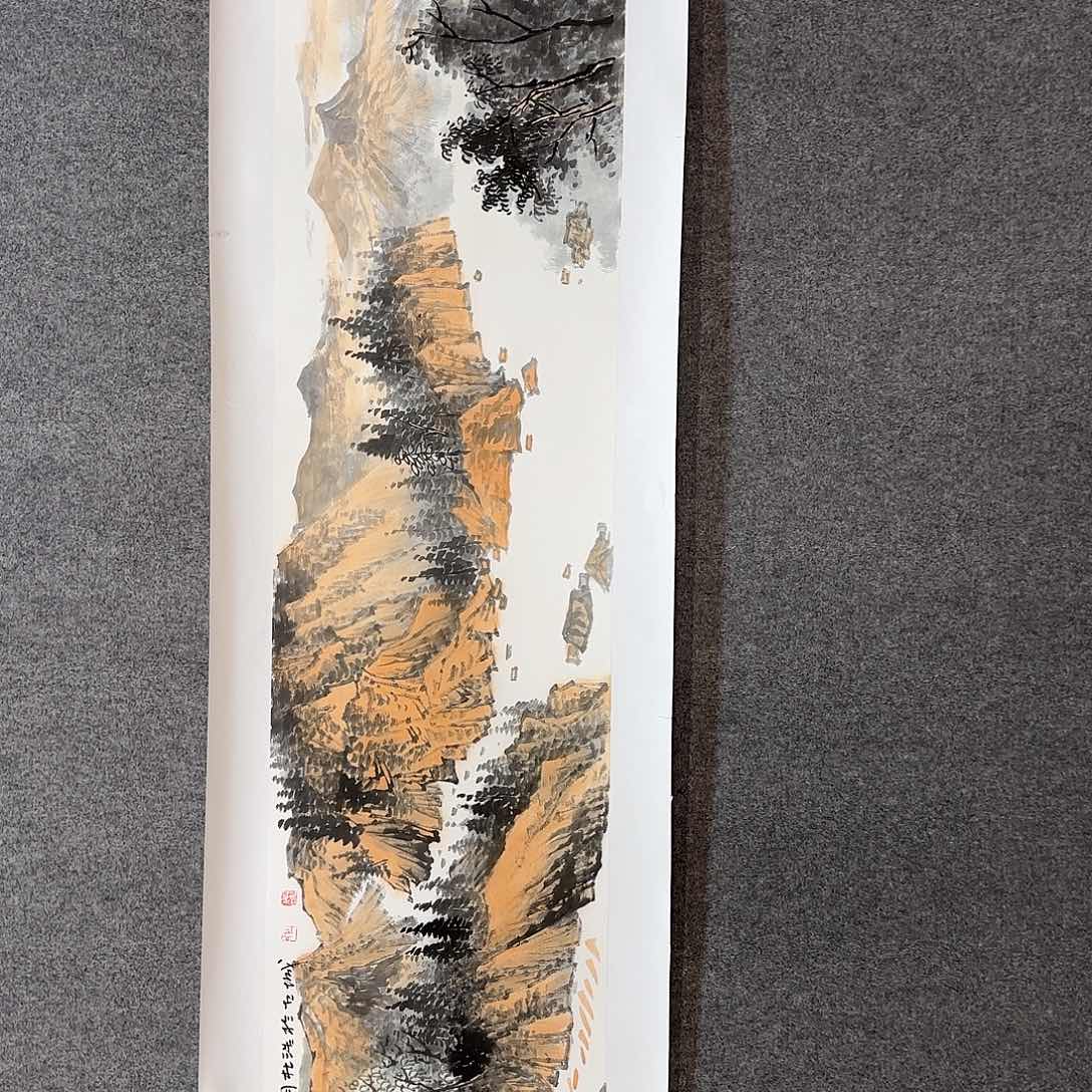 国画杜浩老师手绘作品