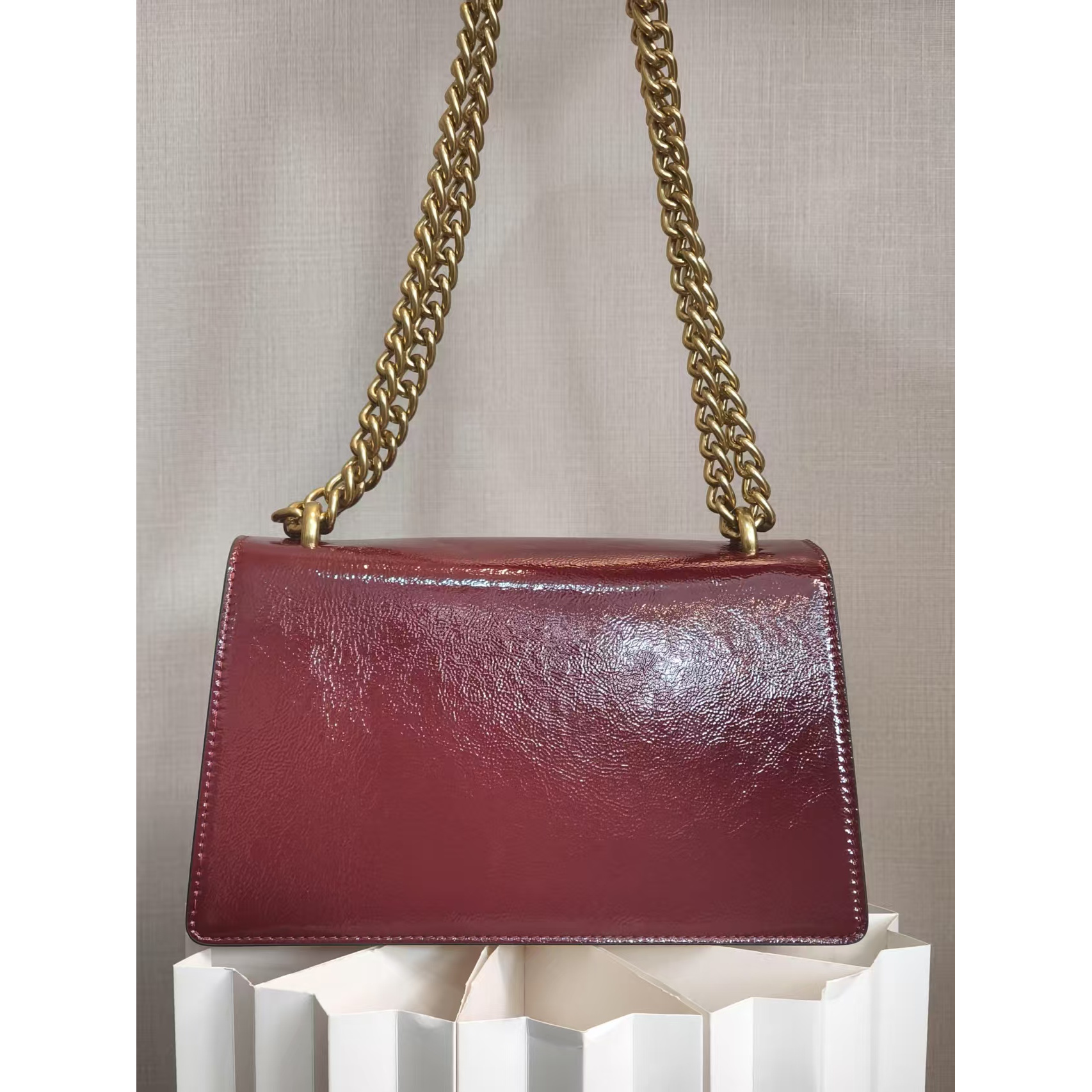 TOLEX2025新款手工百搭s时尚女包红色