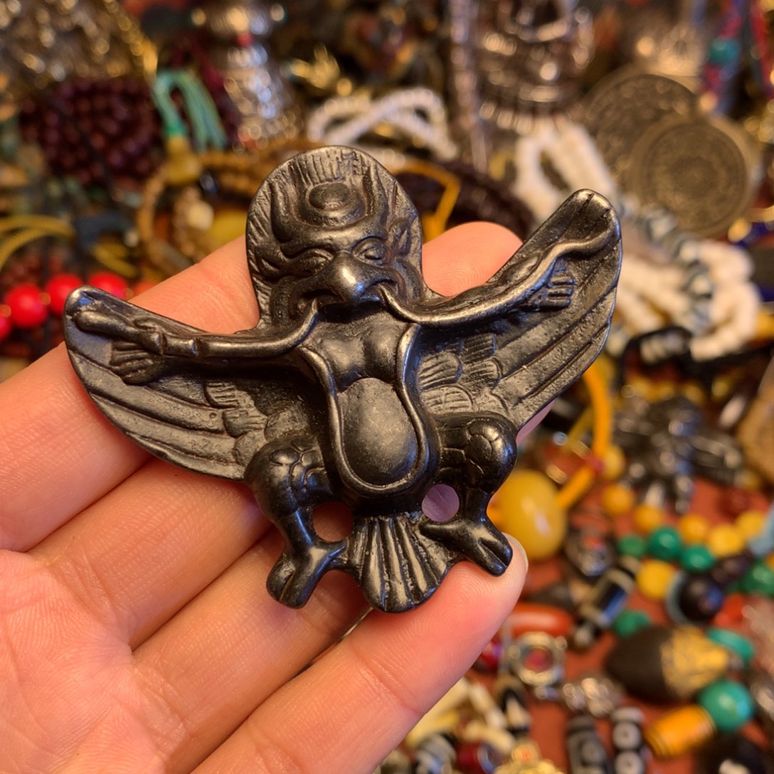 泥塑藏传文玩。小配饰。 