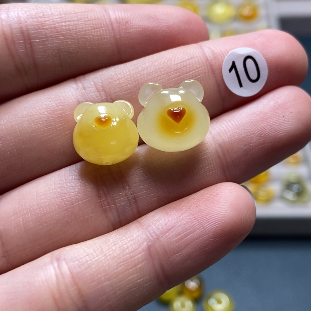 夏****裸石琥珀未镶嵌天然琥珀蜜蜡吊坠
