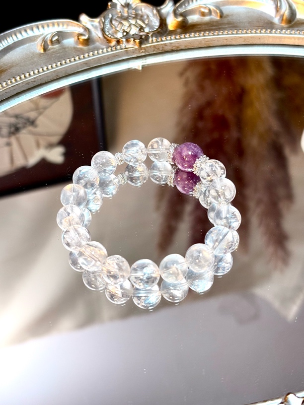 【蔷薇之恋】solo单身 10m粉阿塞水晶 原创