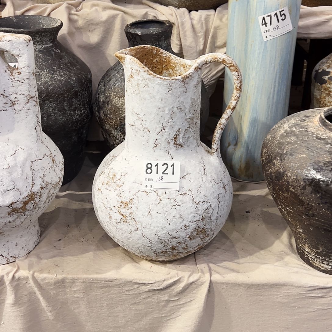 瓶8121高31-32口9陶瓷花瓶无孔