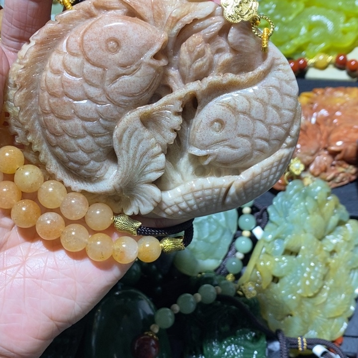 岫玉岫玉吊坠未镶嵌