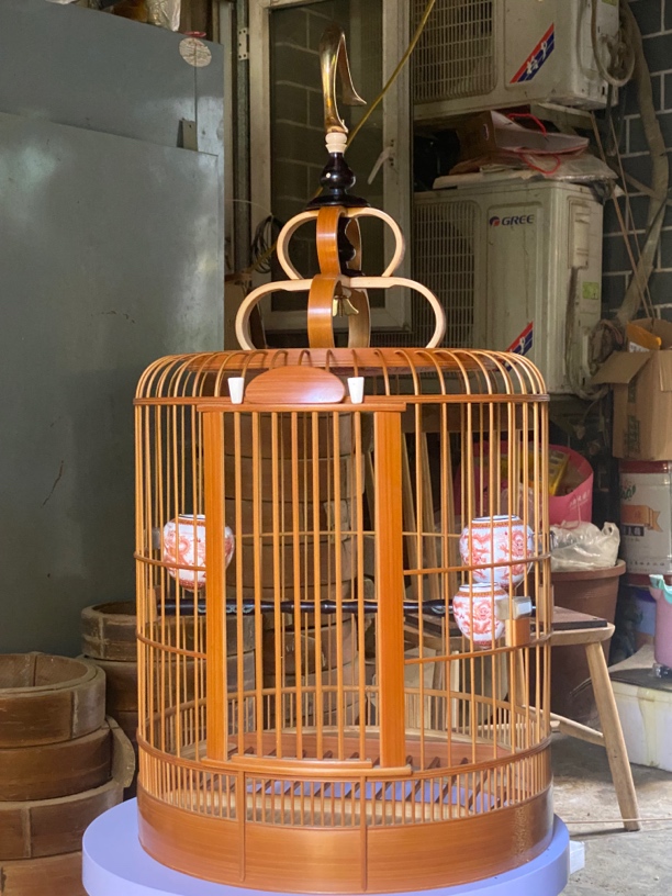 鸟笼，直径34，高40，活动底，全套