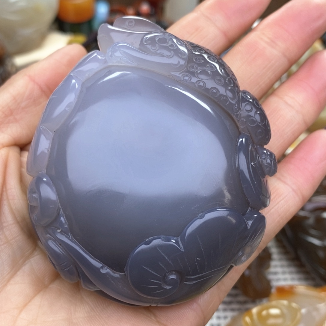 玛瑙/玉髓把件未镶嵌挚**宝