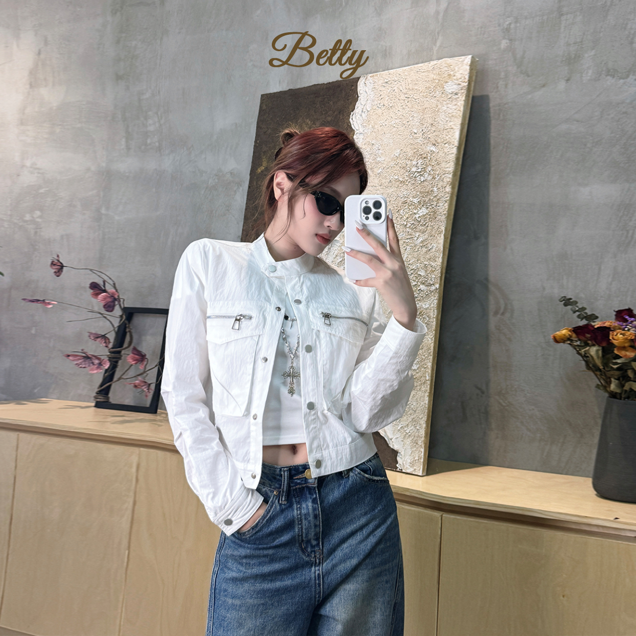Betty |【去去班味】时尚辣妹衬衫外套