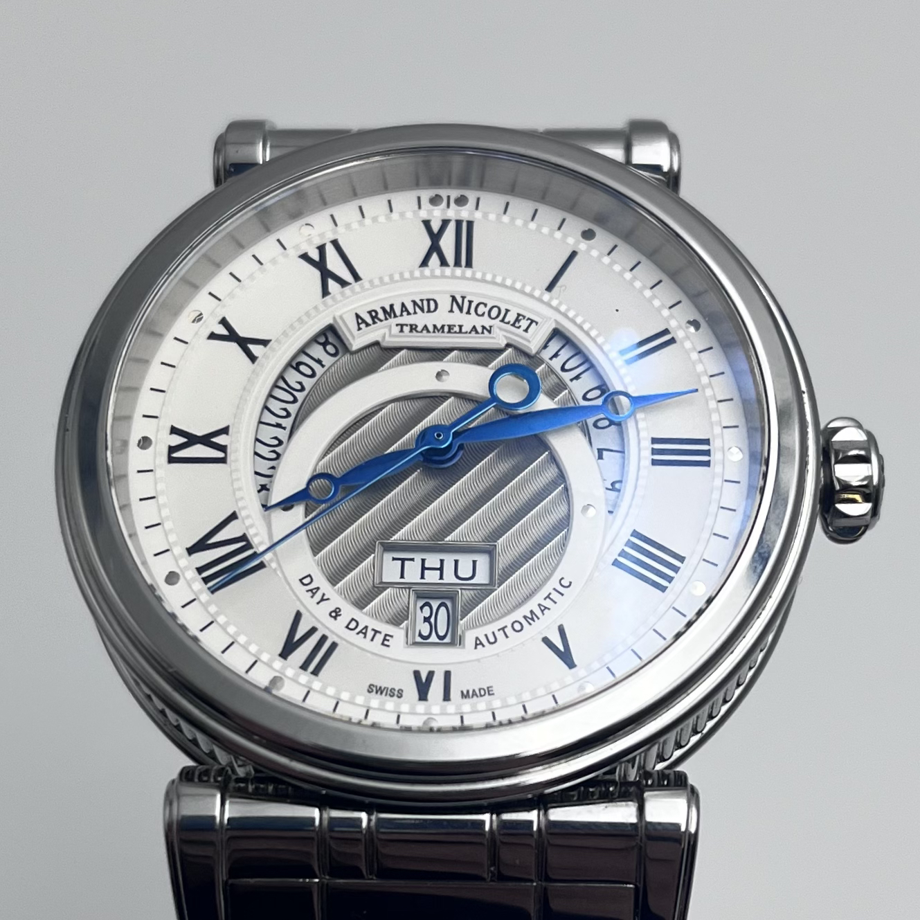 95新 MAURICE LACROIX/艾美表 艾美达当代休闲皇家系列自动机械表