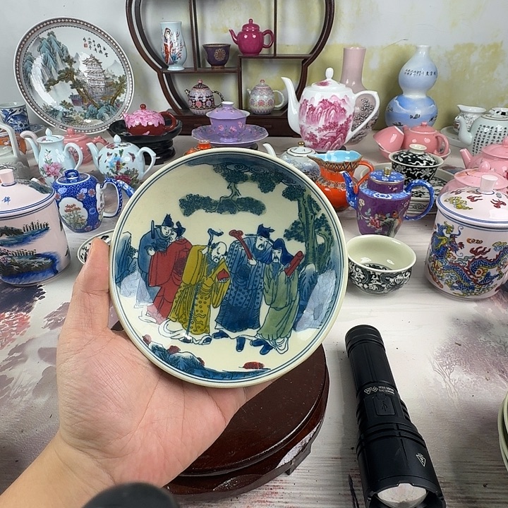 摆件景德镇陶瓷老厂瓷29