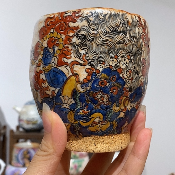 新品手工手绘柴烧16
