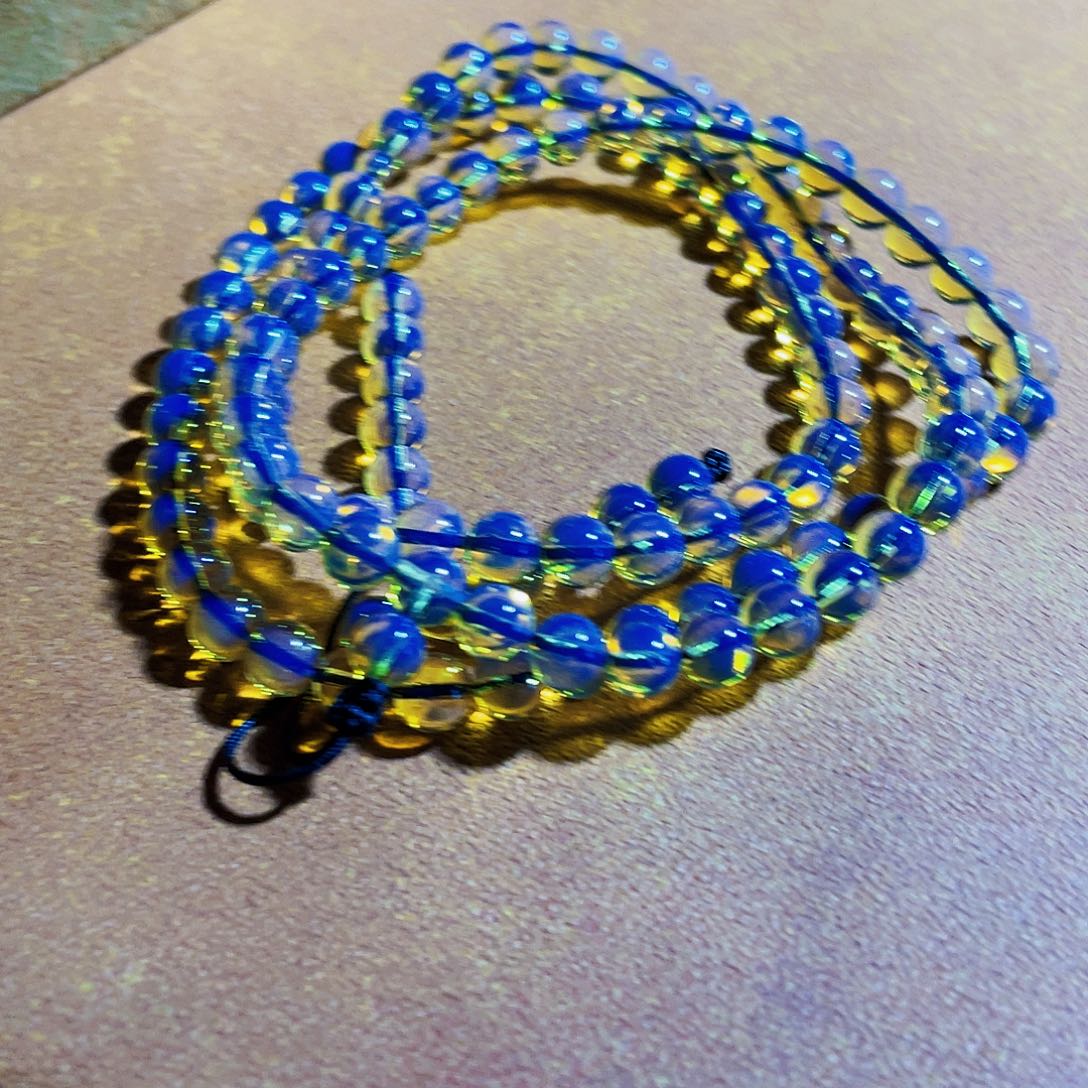 未镶嵌蓝珀裸石5加108毕业品质