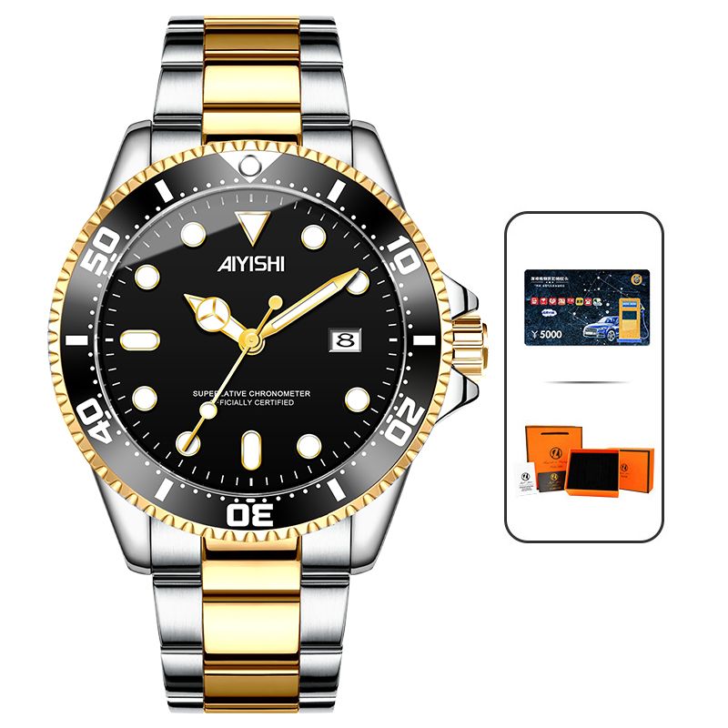 瑞士注册品牌AIYISHI爱依士全新未使用气质男士腕表-2089-LLZXX