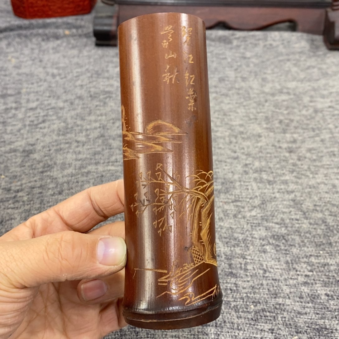 紫砂茶杯非常漂亮好看的花瓶