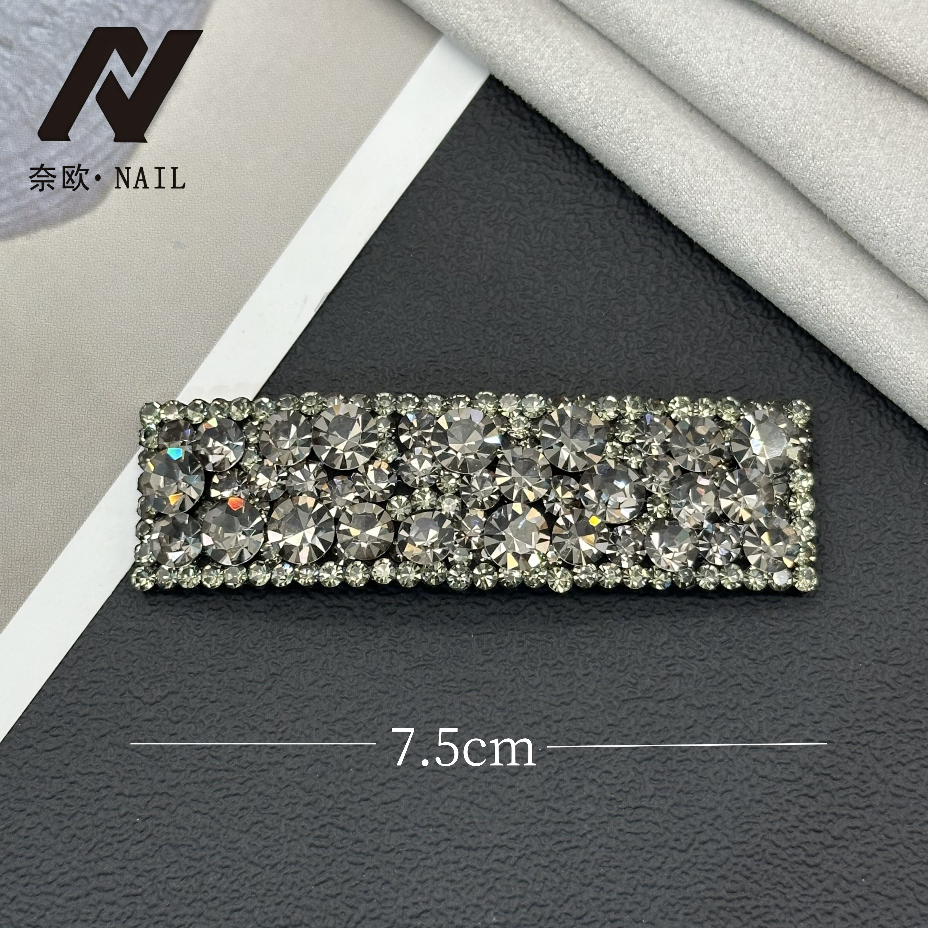 【NAIL·奈欧】设计师6101满钻掰掰夹bb夹刘海侧边夹