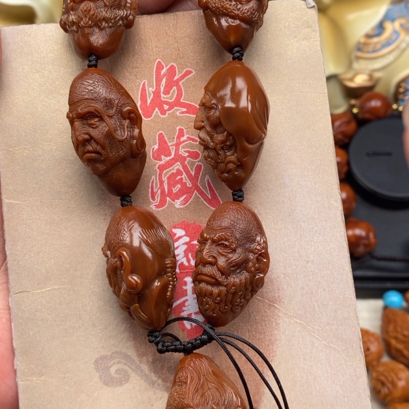 【闪购商品】橄榄核吊坠橄榄手工雕刻工艺