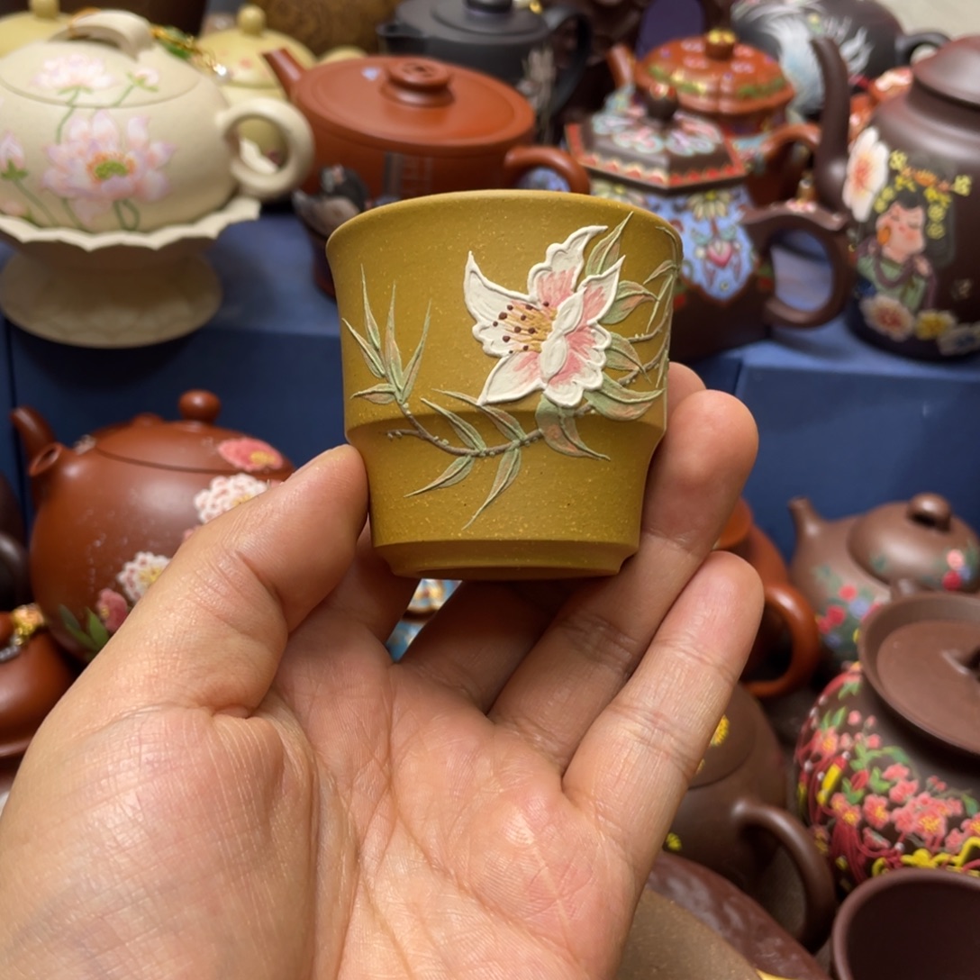 茶杯紫砂紫砂主人杯80cc