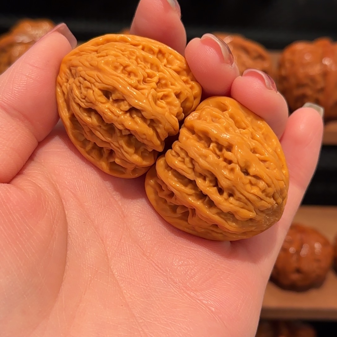 桃核把件迷你小粗筋36 精品1339