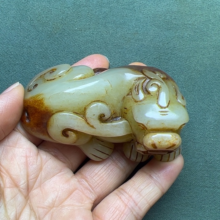 和田玉把件未镶嵌