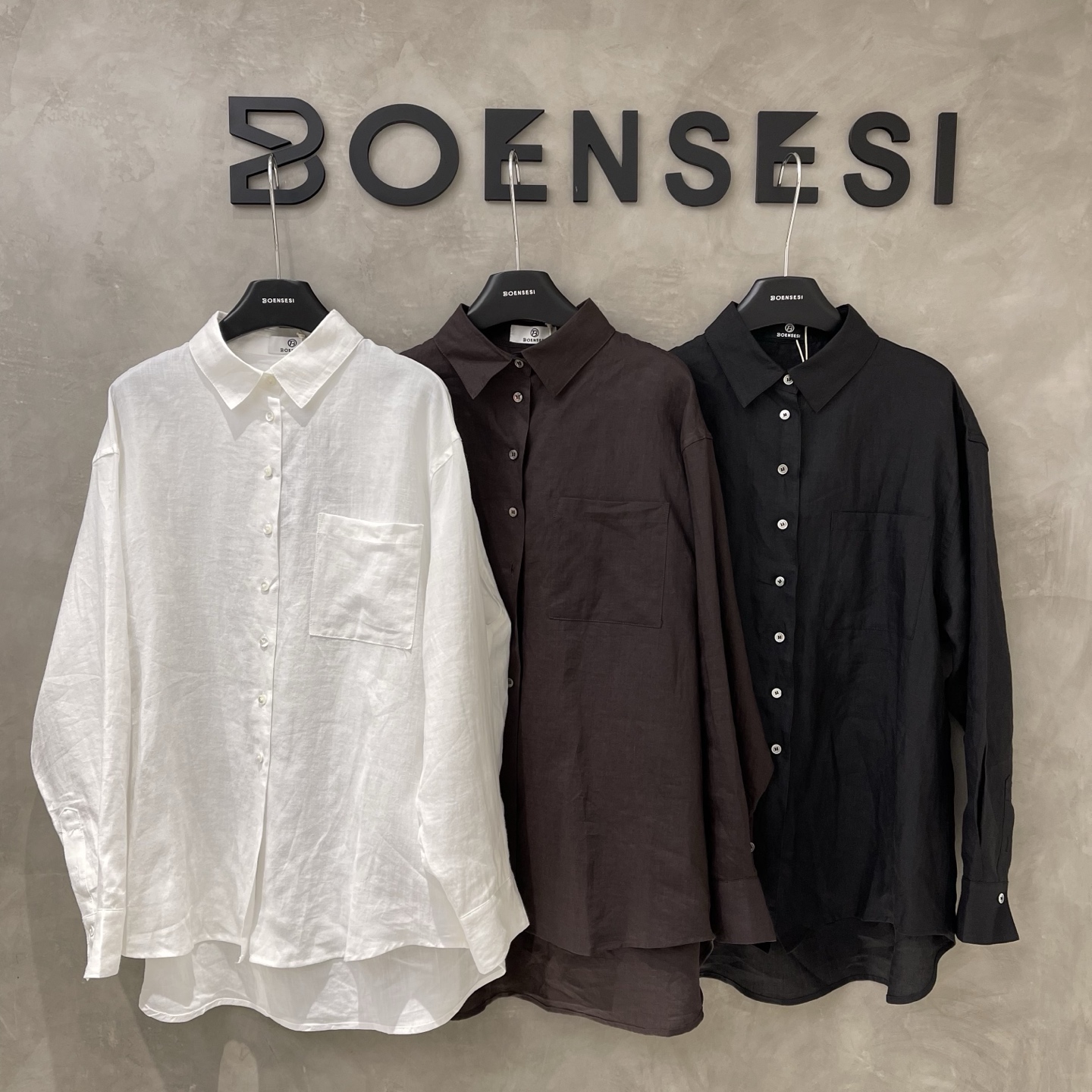 51662-BOENSESI-长袖高品质衬衫