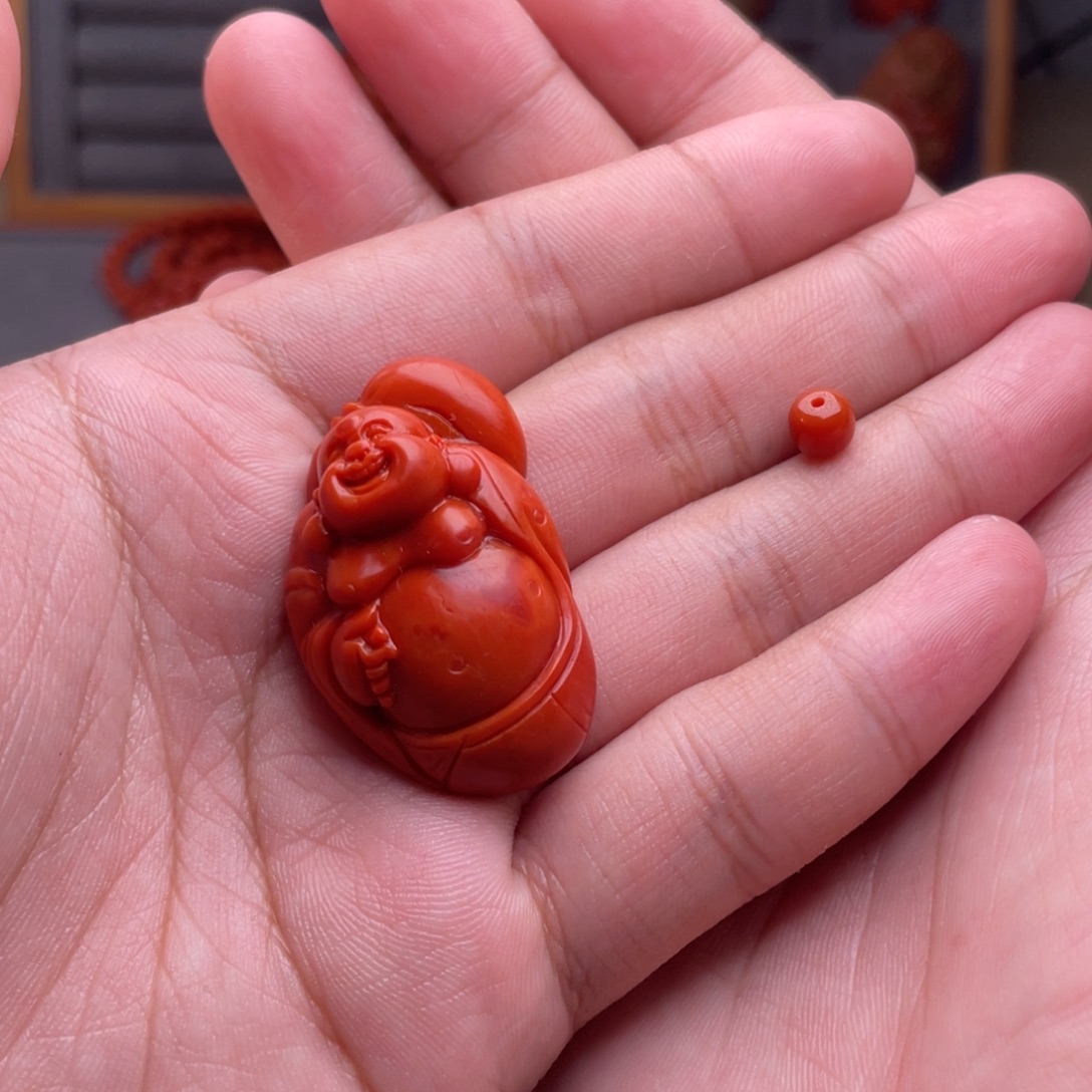 精***湖南红玛瑙未镶嵌配饰