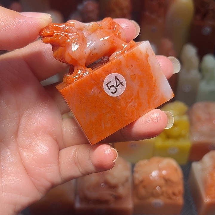 老挝石老挝保利石印章