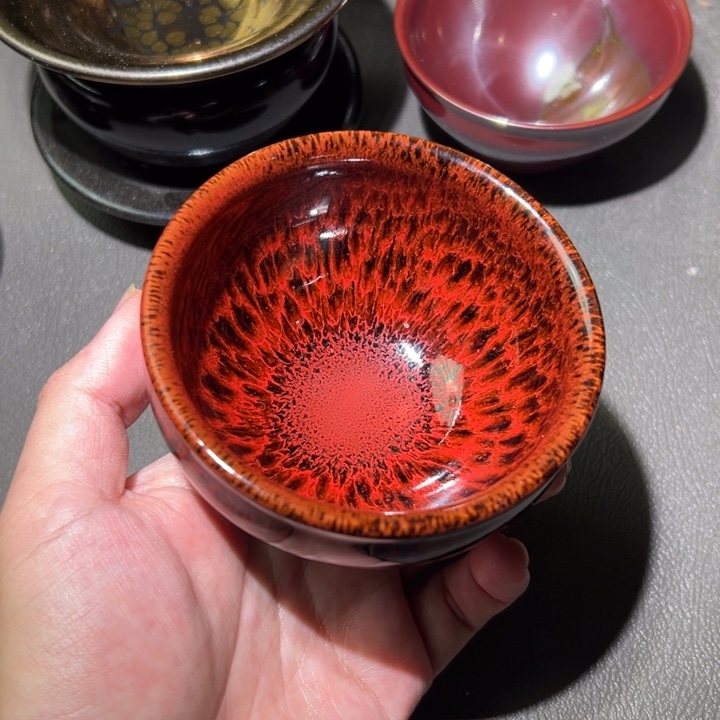 茶盏这个时候才开始准备
