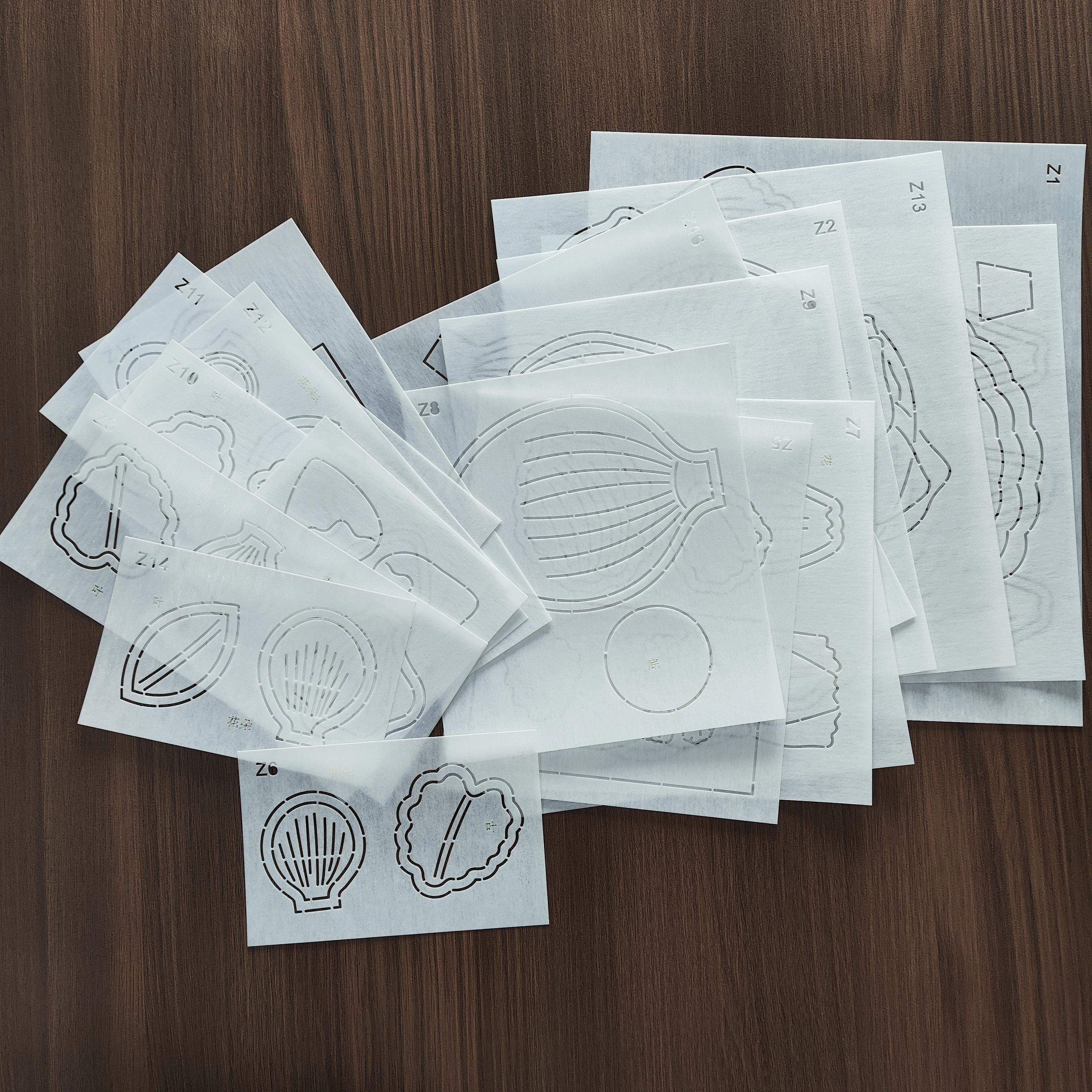 立体花画图模板 花瓣 图形画图