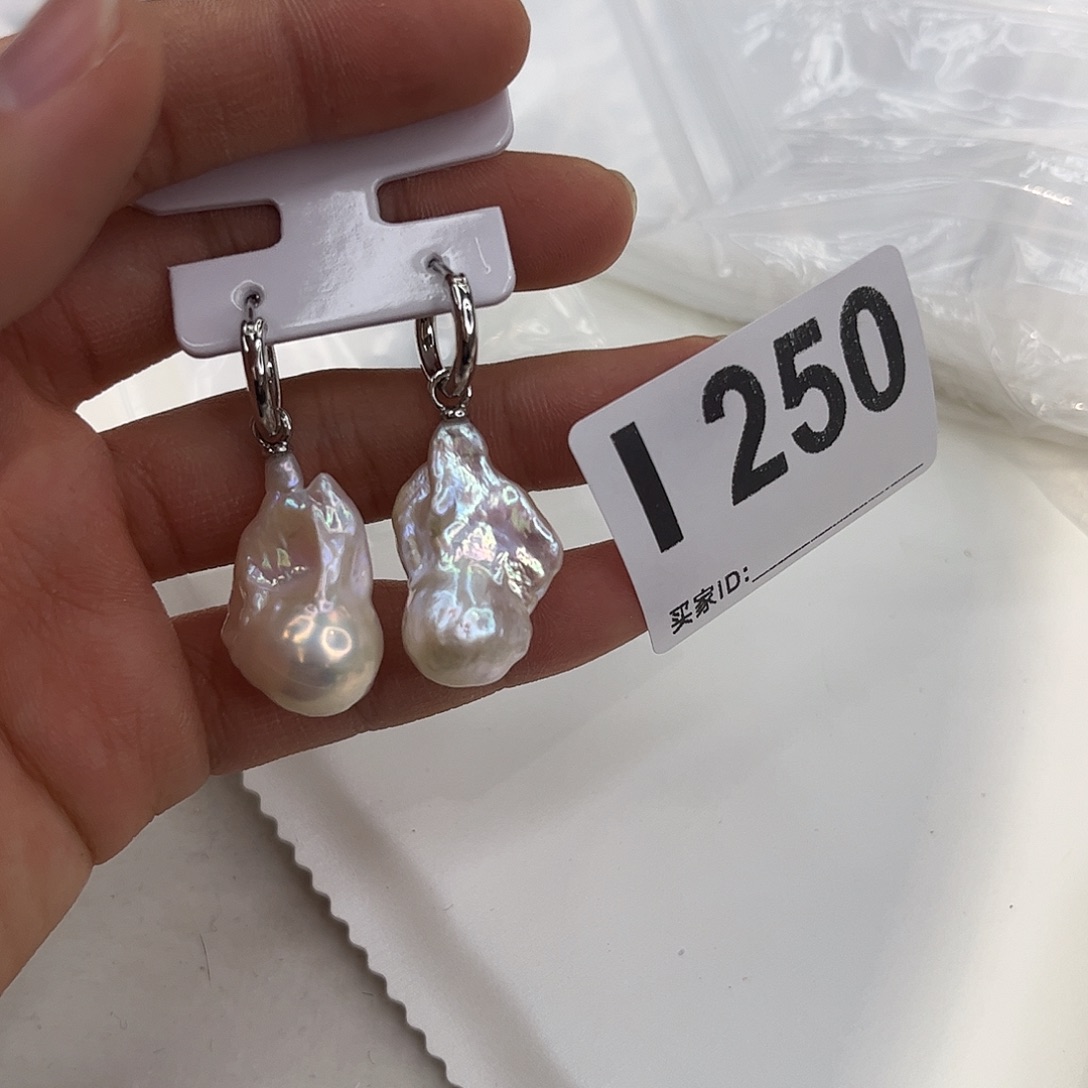耳饰淡水珍珠合金