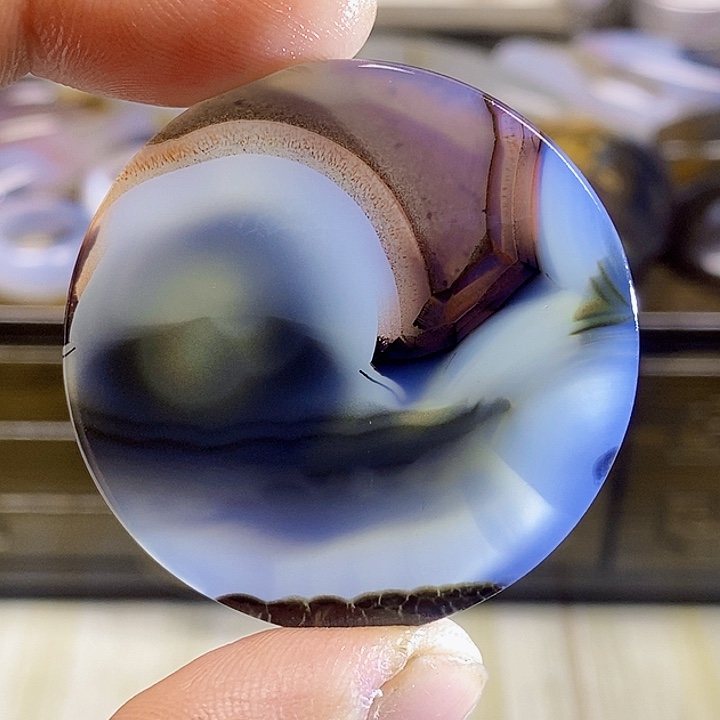 未镶嵌颈饰玛瑙/玉髓