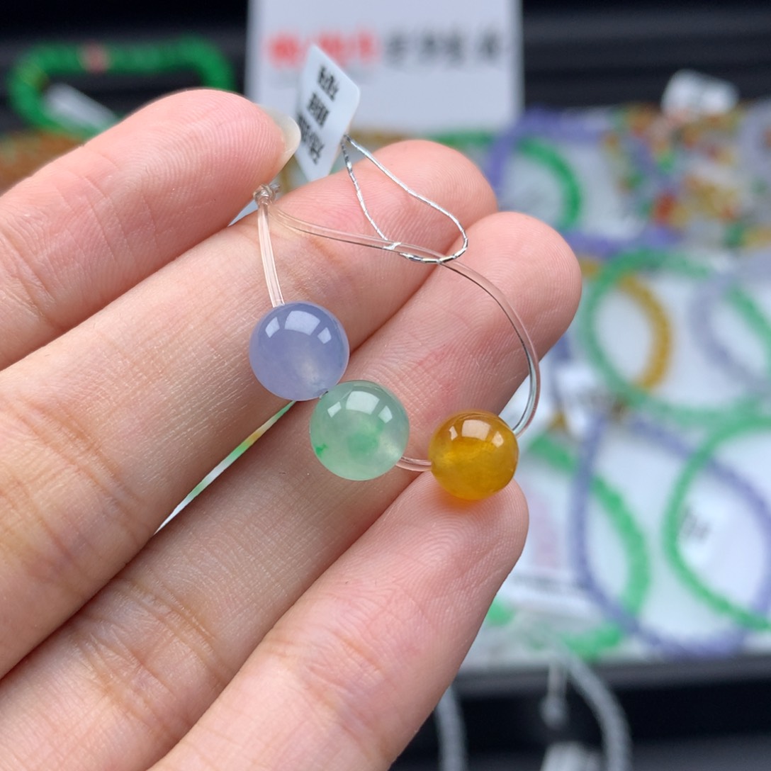 未镶嵌手链翡翠卡