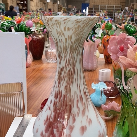 琉璃高度36厘米口径11厘米