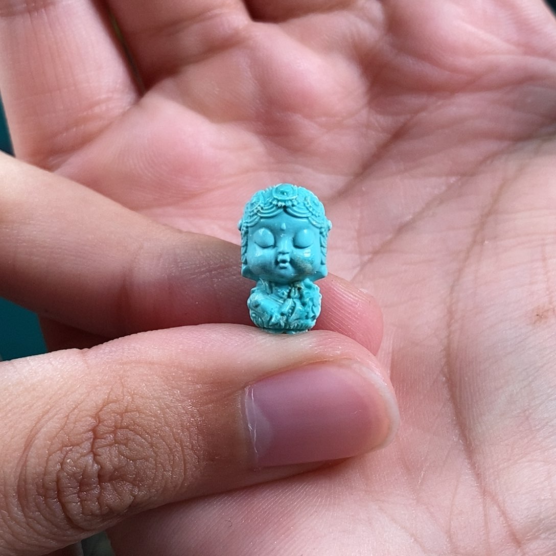 绿松石珠宝奇石未镶嵌