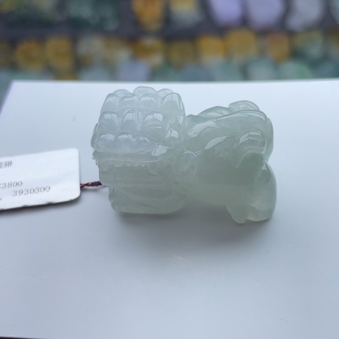 翡翠颈饰未镶嵌貔貅