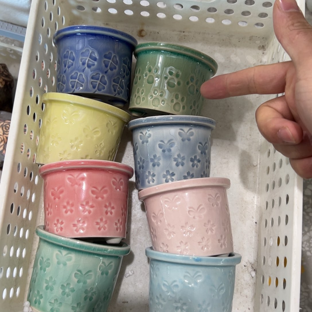 陶瓷陶瓷多肉花盆@@1683